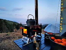 Neu Mini Tragbarer Holzofen Zeltofen Campingofen | Outdoor Kocher & Notofen