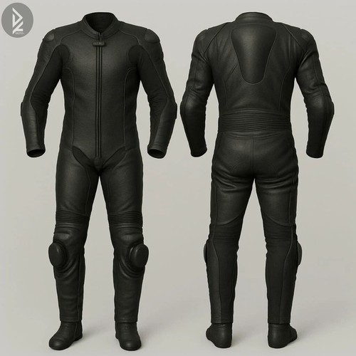 Full black motorcycle - motorcycle, racing