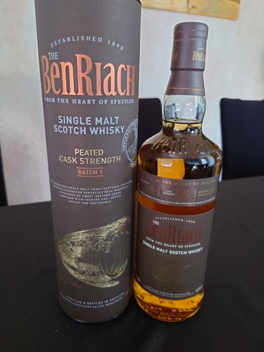 Benriach cask strenght - strenght, peatet