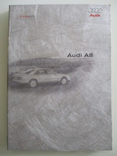Audi 8 pressemappe - a,