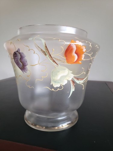 Antik jugendstil glas - jugendstil, vase