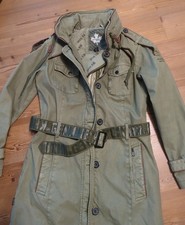 Khujo trenchcoat damen khaki - khujo,