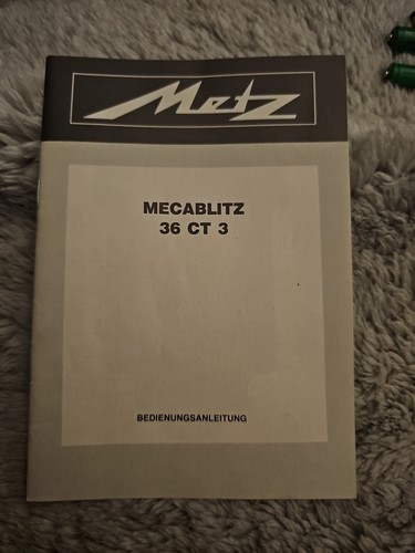 Bedienungsanleitung metz - bedienungsanleitung,