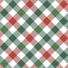 20 Servietten Tartan Mix Diagonal kariert Plaid Weihnachten bunt Deko 33x33cm