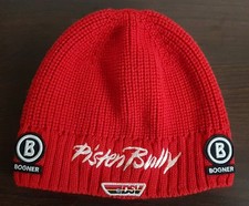 DSV Bogner PistenBully Mütze Skimütze Gr M Beanie Wintermütze Strickmütze Rot 58