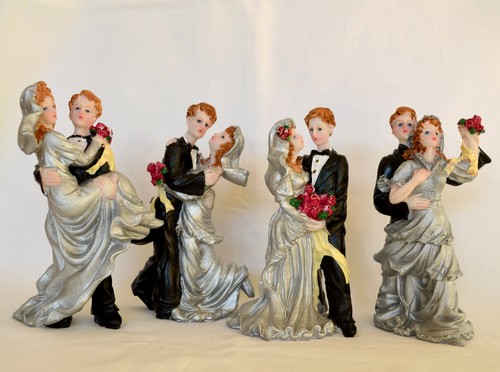 Silberhochzeitspaar stück - silberhochzeitspaar, 4