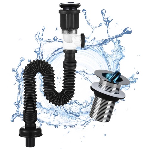 Pop siphon flexibel - siphon,