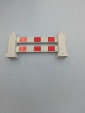 1 x Lego Duplo Eisenbahn TRAIN Stadt Lattenzaun weiß mit roten Streifen 31021p01