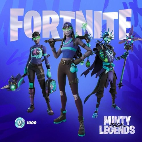 Fortnite minty legends pack - fortnite,