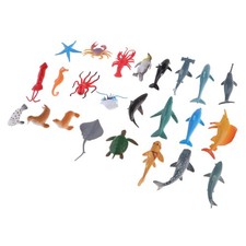 24 Stück Plastik Wildlife