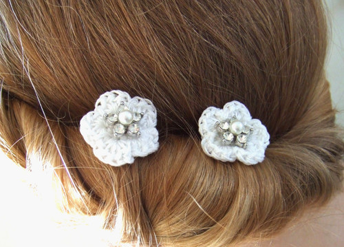 Kopfschmuck kommunion blüte - kopfschmuck,