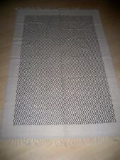  Teppich Zick-Zack-Muster+Fransen100%Baummwolle 122 x 185cm .(EUR 36,89/ m²)