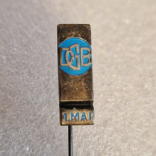 alte Anstecknadel Abzeichen Hakennadel Deutscher Gewerkschaftsbund DGB 1. Mai