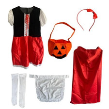 Kostüm Kinderkostüm Rotkäppchen Rot Umhang, 170