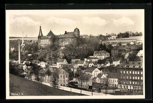 Ansichtskarte mylau v - i.,