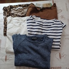 Klamottenpaket 5-teilig Damen Langarm Shirt gr 40/42