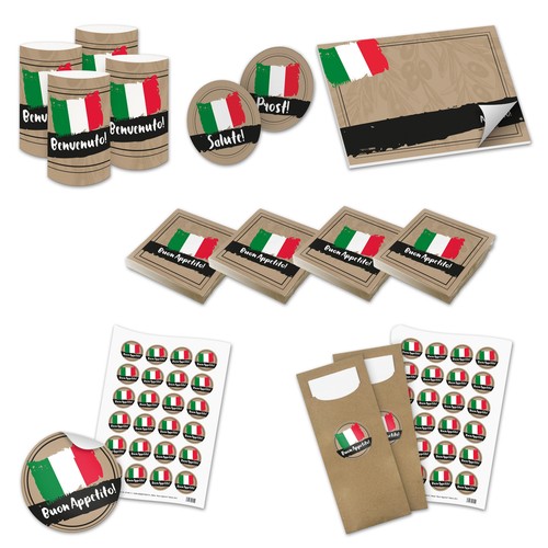 Itenga italienisch tischset - itenga,
