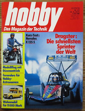 Hobby 20/75 Dragster, Test Hercules K 125 S, Wohnmobil Simca 1100 City-Laster