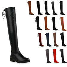 Damen Stiefel Overknees Boots