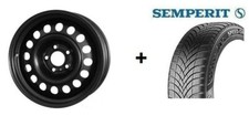 Winterräder Skoda Fabia PJ neues Modell 4x Semperit Reifen 185/65 R15 + Felgen