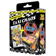 Taxi Chaos Racing Wheel Bundle Pack Nintendo Switch Rennspiel NEU&OVP