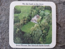 Bierdeckel: Jever Pilsener 