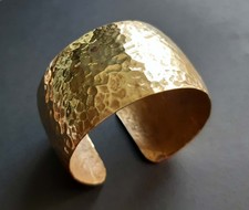 Statement Armspange Messing