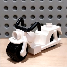 LEGO Duplo Motorrad weiß