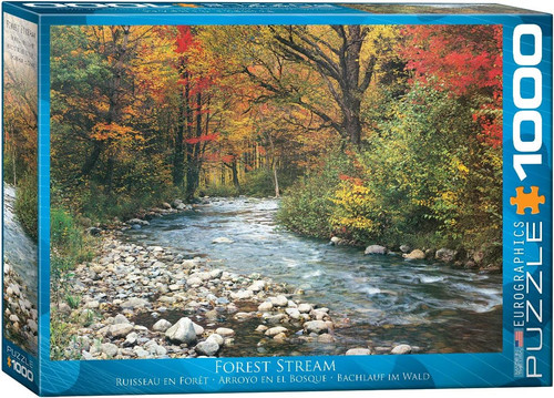 Puzzle bachlauf wald 1000 - puzzle,