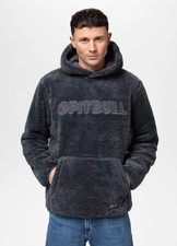 Herren plüsch hoodie pitbull - plüsch,
