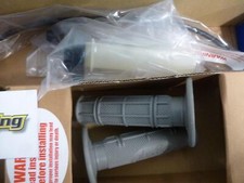 Gasgdrehgriff Kit Gummi throttle twist grip kit passt an Arctic Cat grau