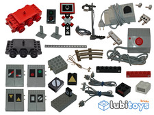 Lego® Eisenbahn 12V TRAIN Elektrische Teile Stromkabel Motor Licht Trafo Schalte
