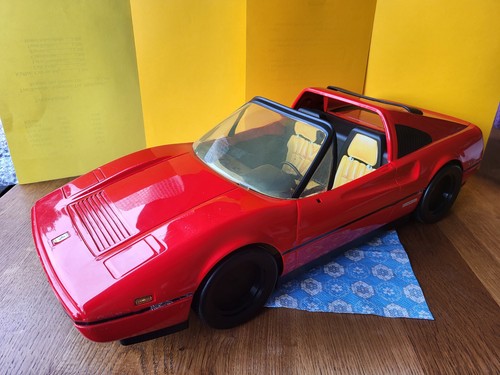 Mattel barbie ferrari rot - ferrari,