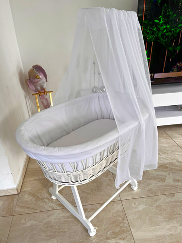 Weißer baby stubenwagen - weißer, aus