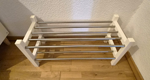 Ikea tjusig shoe rack - rack,, 2