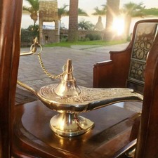 Aladdin Aladin Genie Oil Brass