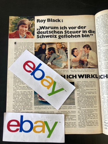 Illustrierte 1971 mit roy - illustrierte,