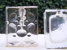 Blockvase Solifleur Design H. Düsterhaus 2 Zweigvasen Einzelrose