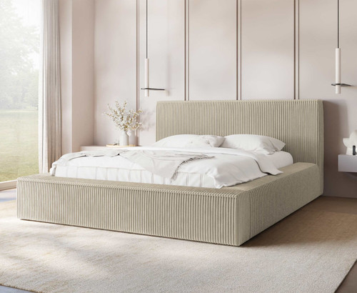 Polsterbett moriba cord - polsterbett,