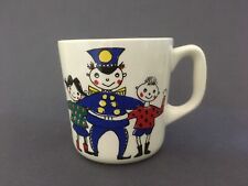 Tasse Kindertasse Polizist Stavangerflint Design Inger Waage Vintage 50er 60er