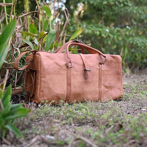 Zoll leder echt reisetasche - echt,
