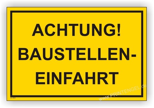 Schild,Baustelle,Bauschild,War