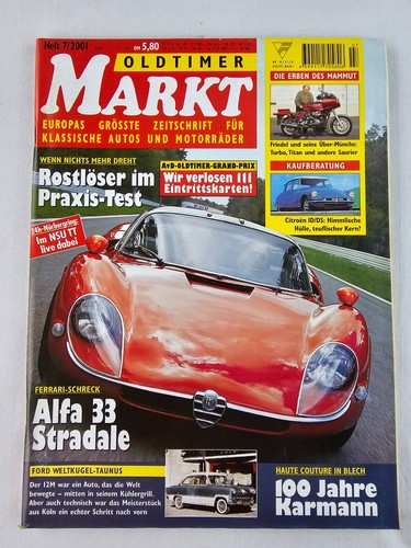 Oldtimer markt heft juli - oldtimer,