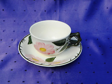 Cappuccinotasse, Frühstückstasse mit Untertasse Villeroy & Boch Wild Rose