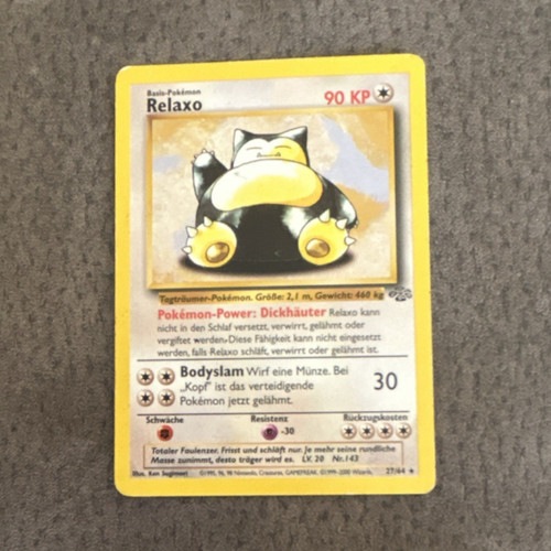 Nintendo pokémon tcg - pokémon, relaxo