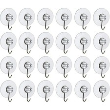 24 Saugnäpfe Haken
