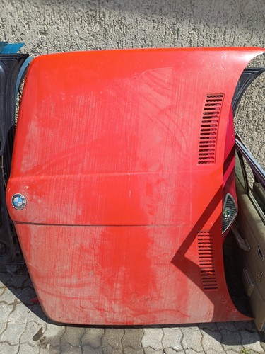 Motorhaube bmw e21 3er rot - motorhaube,