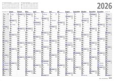 2026 ADINA Plakatkalender