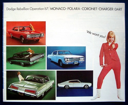 Prospekt brochure 1967 - , dodge