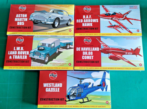 Airfix land rover - land, gazelle,